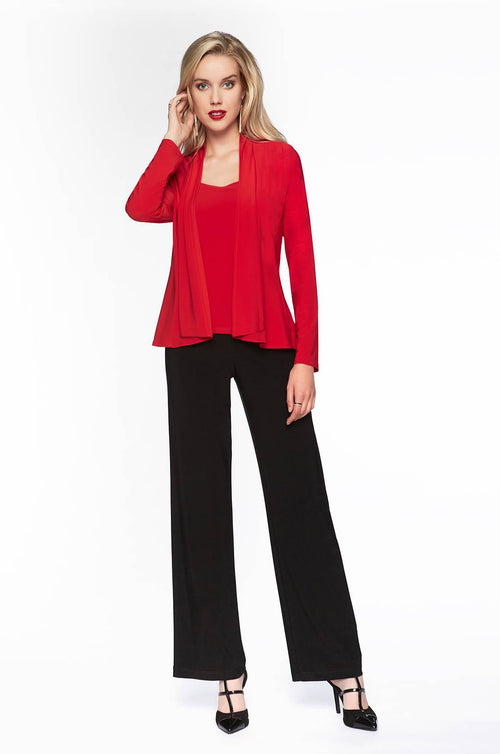 Pantalon Frank Lyman 006 pour femme – Pantalon fluide à jambe large pour une élégance professionnelle affirmée
