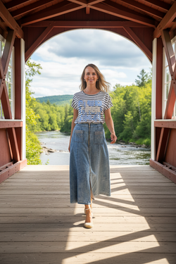 2. Pont couvert rouge Rivière-du-Nord Laurentides