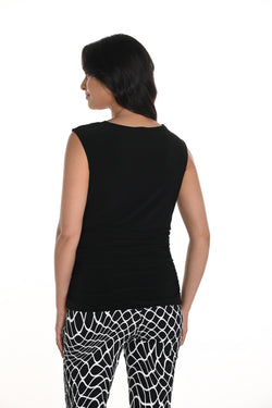 Camisole Frank Lyman 256022 sans manches à encolure carrée – Coupe ajustée et design épuré pour une allure élégante et polyvalente