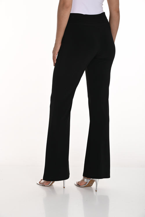 Pantalon en tricot noir élégant Frank Lyman 256015 – Confort quotidien et style raffiné pour la femme moderne, du travail aux sorties habillées