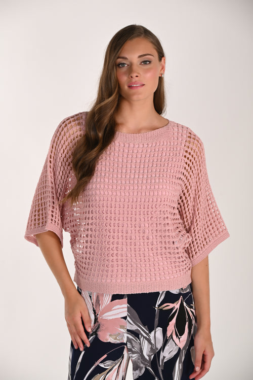 Chandail Crochet Ajouré Oversize Frank Lyman 261612 — L'art du fil qui laisse passer la lumière