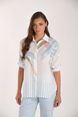 Chemise Oversize California Surfing Paradise Frank Lyman 261659 — L’été californien porté comme une évasion