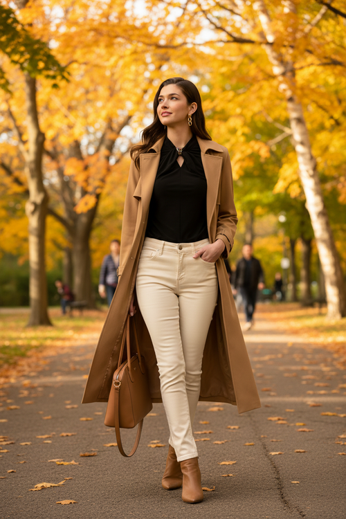 263042 - Mont-Royal trench camel automne