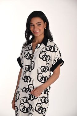 Haut Frank Lyman pour femme – Style moderne et polyvalent