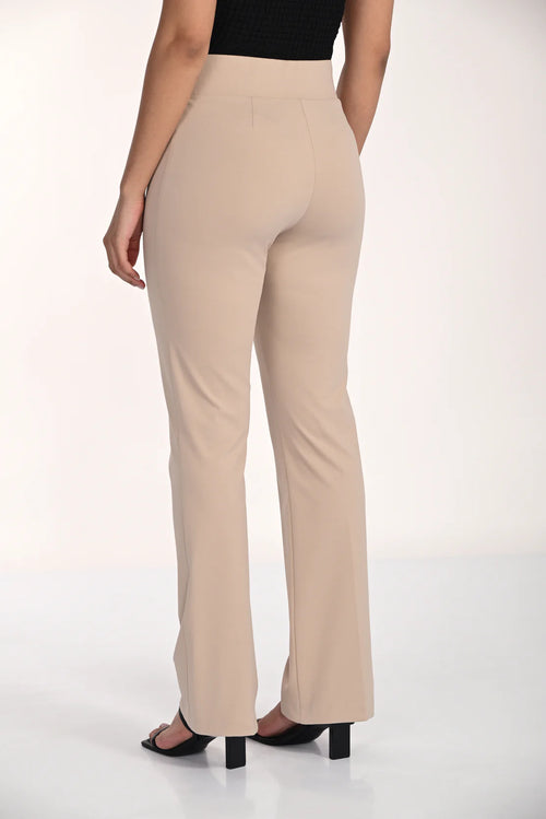 Pantalon Frank Lyman 266251 beige droit pour femme – Élégant et professionnel, parfait pour travail et occasions habillées