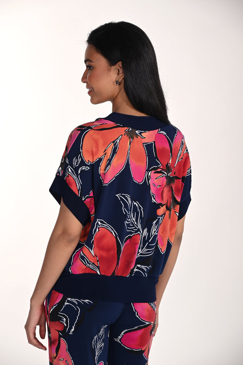 Haut Frank Lyman pour femme – Manches courtes, style chic et coloré