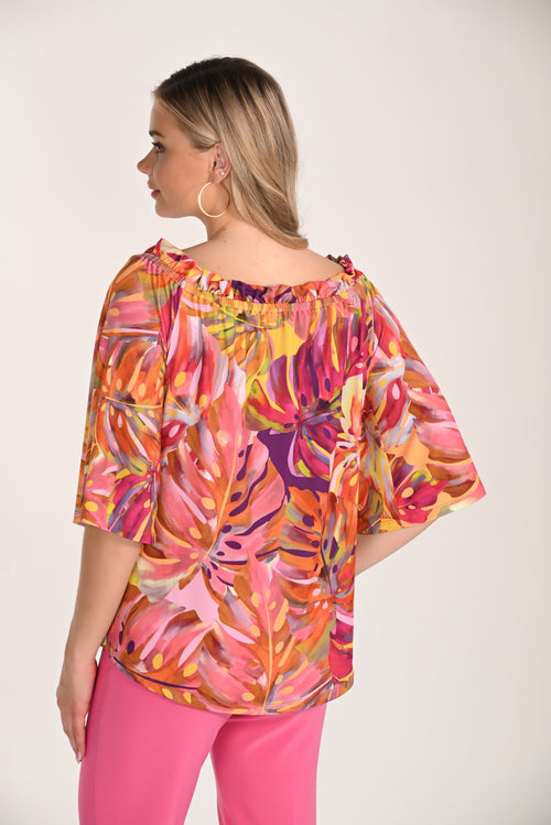 Haut multicolore à imprimé artistique Frank Lyman – Modèle 266414