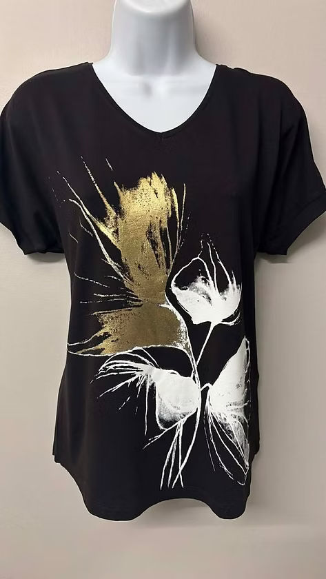 Haut Tricotto pour femme – Haut manches courtes confortable et polyval