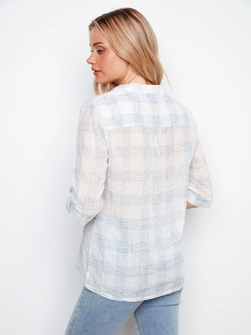 Haut Charlie B C4188AR-575C-P476 couleur gravé pour femme – Élégant et moderne, parfait pour quotidien, bureau et sorties