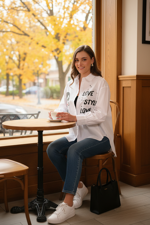 Chemise Love Style - Café Plateau