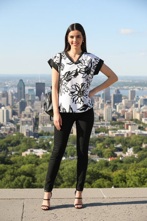 Floral graphique - Mont-Royal