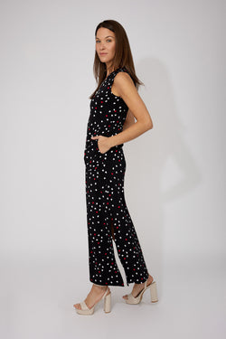 Robe Longue Frank Lyman 266226 – Imprimé Géométrique Sans Manches, Pour la Femme Élégante