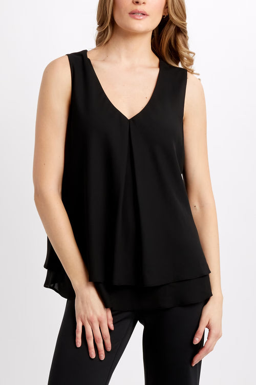 Camisole Frank Lyman 61175 structurée et raffinée pour femme – Élégante et professionnelle, parfaite pour bureau, occasions et soirées