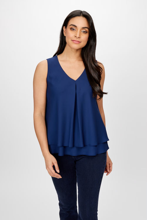 Camisole Frank Lyman 61175 structurée et raffinée pour femme – Élégante et professionnelle, parfaite pour bureau, occasions et soirées