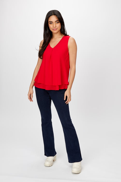 Camisole Frank Lyman 61175 structurée et raffinée pour femme – Élégante et professionnelle, parfaite pour bureau, occasions et soirées