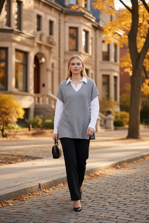 Gilet gris - Sherbrooke