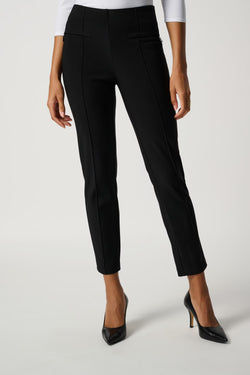 Pantalon Joseph Ribkoff 171094 noir coupe droite ajustée pour femme – Classique et intemporel, parfait pour bureau, occasions et soirées