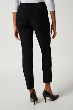 Pantalon Joseph Ribkoff 171094 noir coupe droite ajustée pour femme – Classique et intemporel, parfait pour bureau, occasions et soirées