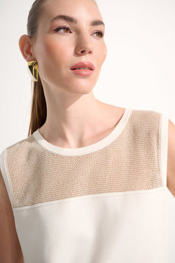 Haut Joseph Ribkoff 262612 pour femme – Haut lumineux à détails dorés au style chic et raffiné