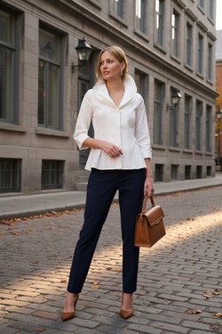 Look 1 – Vieux-Montréal, blouse seule