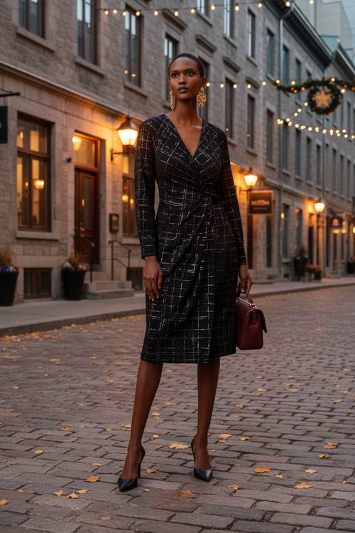 Look 1 – Vieux-Montréal, robe seule
