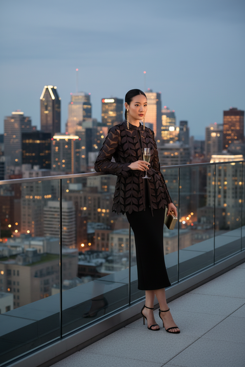 Look 3 · Rooftop Montréal · Événementiel