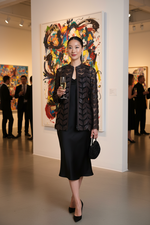 Look 5 · Vernissage · Galerie d'art