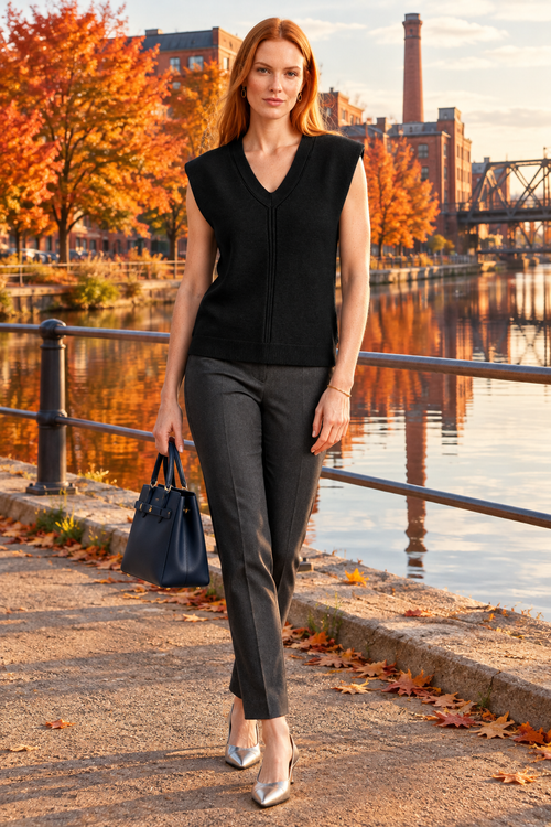 Look anthracite au canal de Lachine