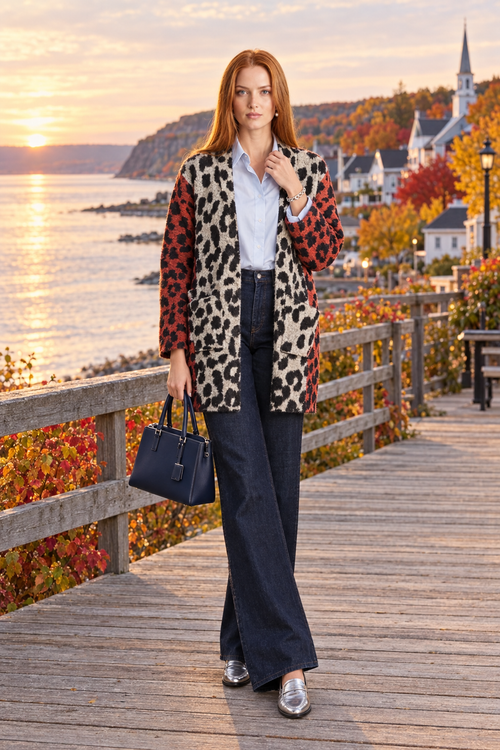 Look denim à Kamouraska