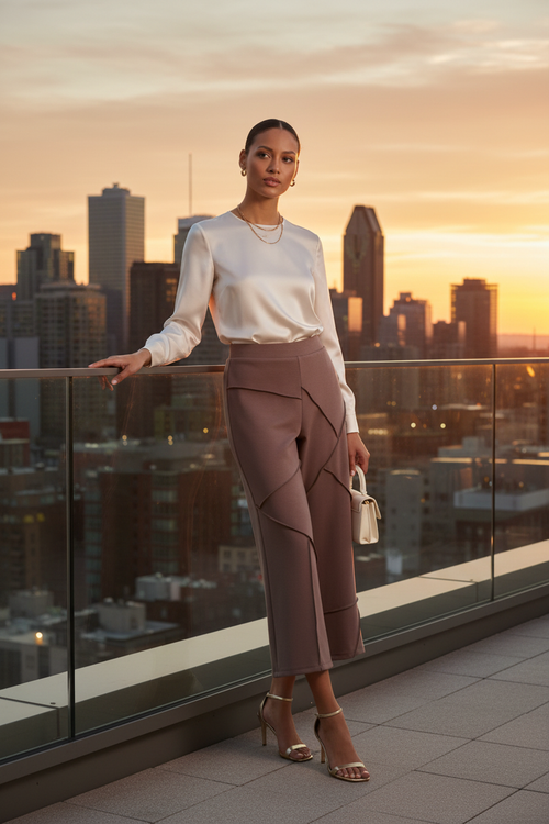 Pantalon taupe - Rooftop