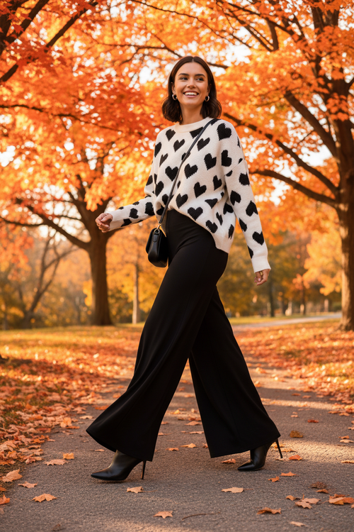 Pantalon wide-leg - Mont-Royal