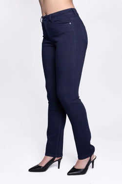 Pantalon noir Carrelli pr-140 à coupe ajustée et allure épurée pour un style polyvalent et élégant