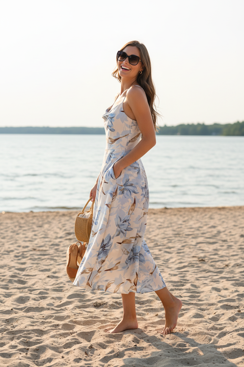 Robe fleurie - Oka