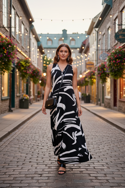 Robe maxi - Petit-Champlain