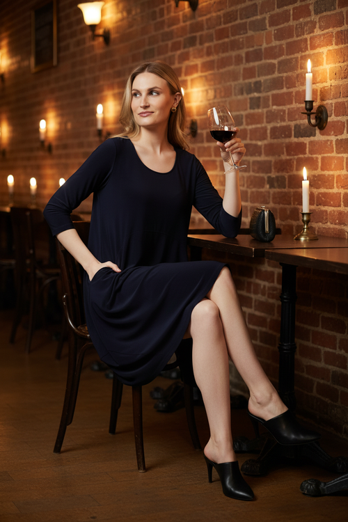 Robe trapèze - Bar à vin