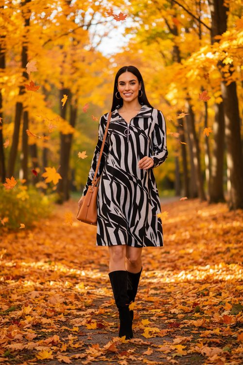 Robe zippée - Mont-Royal