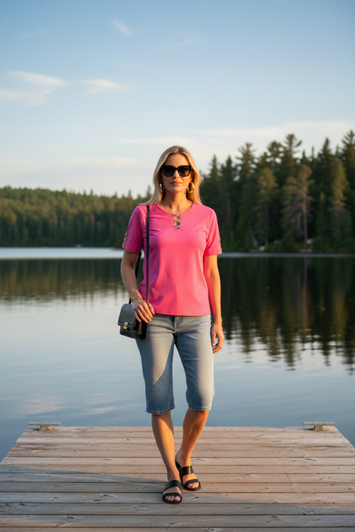 Rose - Lac québécois