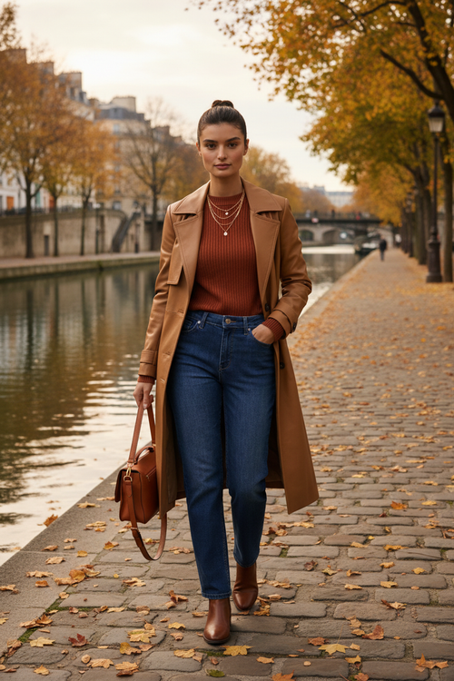 Stone – Look 2 : Trench camel & Canal Saint-Martin