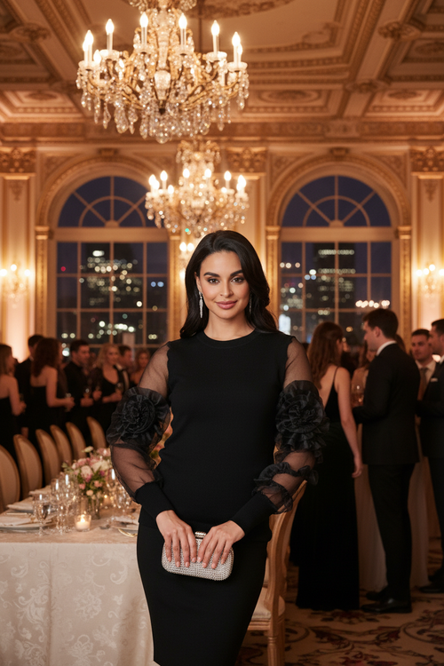 Tenue glamour pour gala à Montréal
