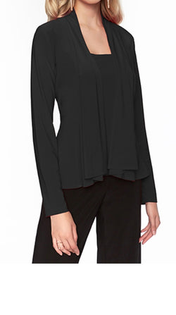 Veste noire Frank Lyman 069 pour femme – Blazer élégant et sophistiqué, coupe flatteuse, style intemporel